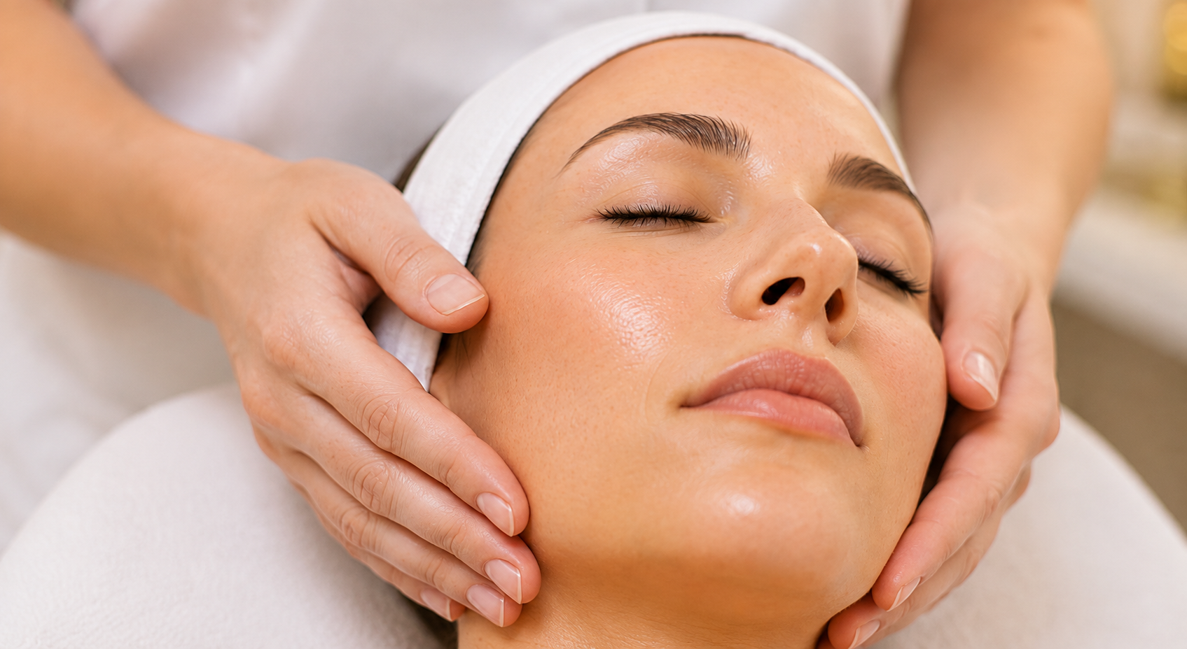 Gesichtsbehandlung mit gepflegter Haut – Microneedling bei Alexandria Beauty & Laser